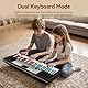 Keyboard 61 Tasten: TERENCE E Piano HiFi Audio System 51 Multifunktion Panel LED Schnittstelle Dual Keyboard Modus Dual Power Betrieb Adapter Batterie Pro Audio Ports Headset Mikrofon Unterstützung