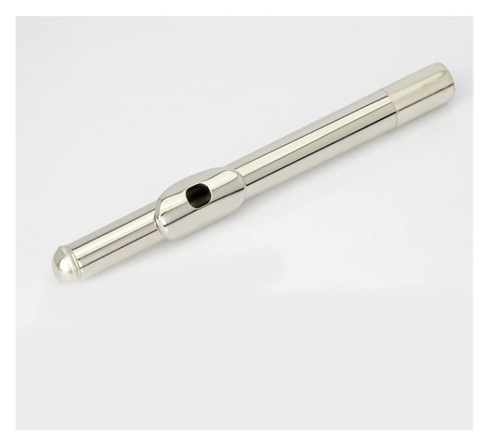 Los Principiantes Chapados En Plata Tocan La Flauta C De 16 Agujeros con Orificio Cerrado, Los Niños Adultos Estudian El Uso Dual con Orificio Abierto Y Cerrado (Color : Closed Nickel)