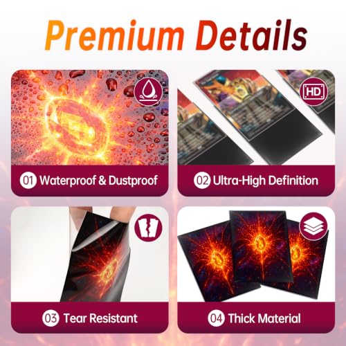 Calenzana MTG Card Sleeves 200 Pack, Deck Sleeves for Magic The Gathering - image 4