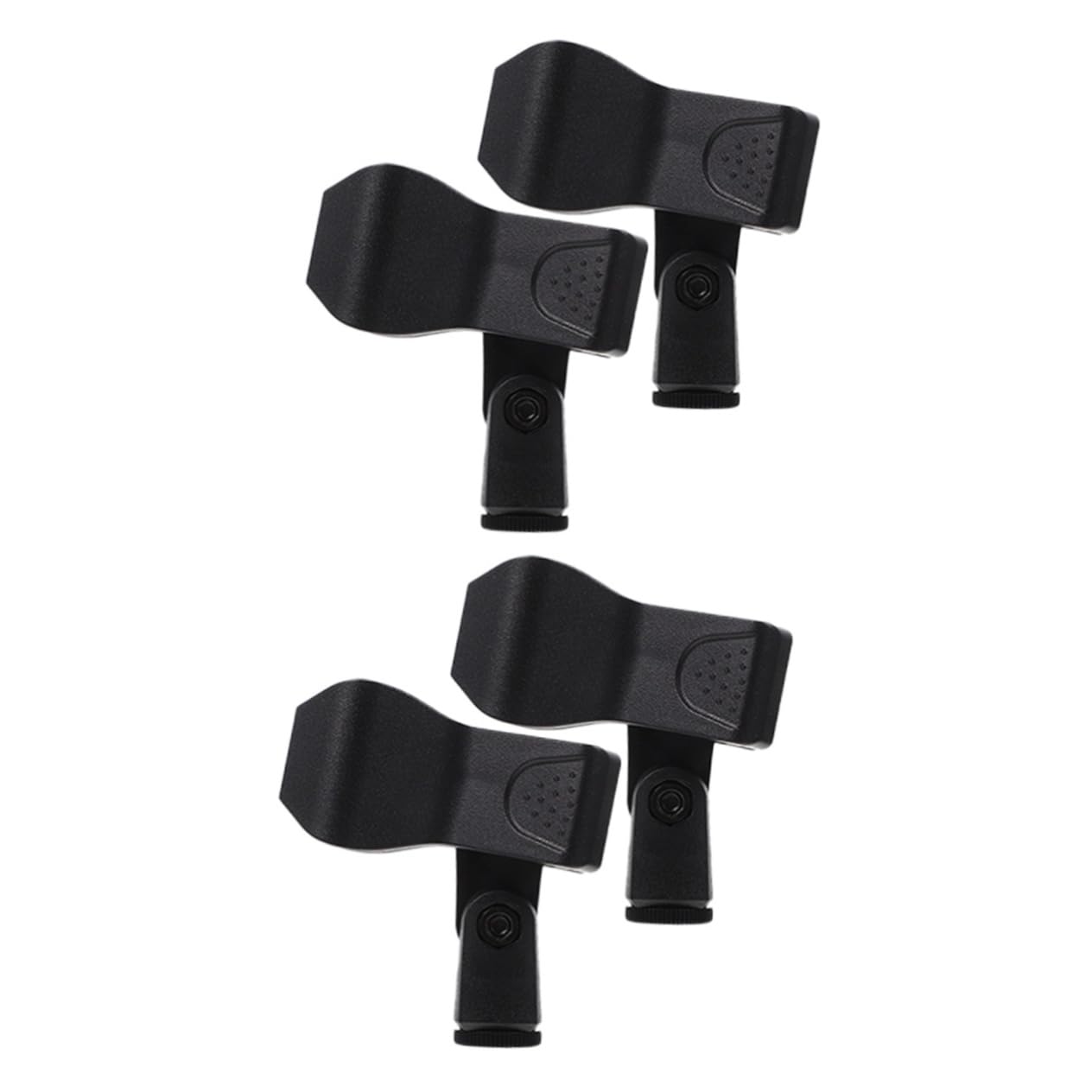 COSMEVIVI 4 pcs Durable Mic Holder Clips Microphone Clip for Dynamic and Mics Easy Installation Practical and Reliable Design Fits Microphones