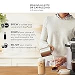 Keurig K-Cafe Single-Serve K-Cup Coffee Maker, Latte Maker and Cappuccino Maker, Comes with Dishwasher Safe Milk Frother, Coffee Shot Capability, Compatible with all Keurig K-Cup Pods, Dark Charcoal - Image 5