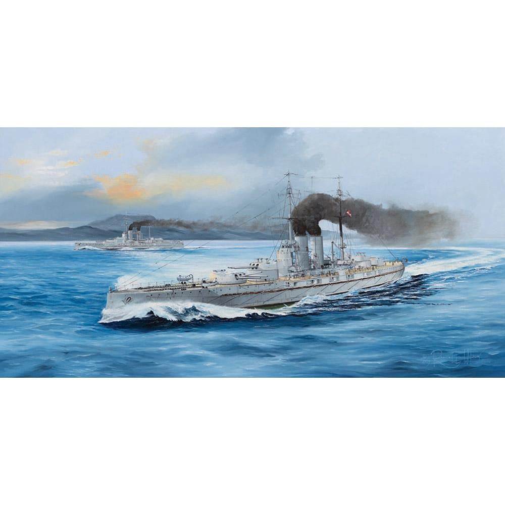 Trumpeter 005364 1/350 SMS Viribus Unitis U. modelarstwo, szary