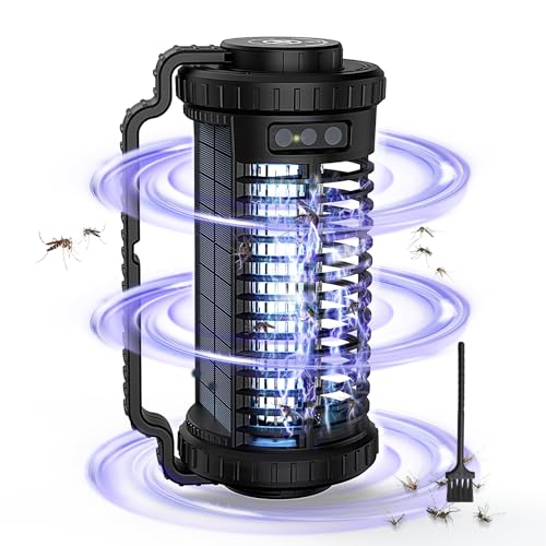 Insecticida eléctrica, USB, Trampa para Mosquitos, lámpara para Mosquitos con luz, Trampa para Moscas de la Fruta para Cocina, Interior y Exterior