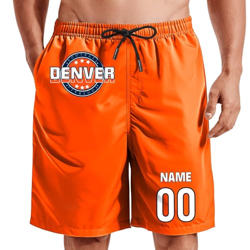 Custom Shorts for Men and Youths Personalized Name and Number，Made with Quick-Drying Material，Great Gift for Man