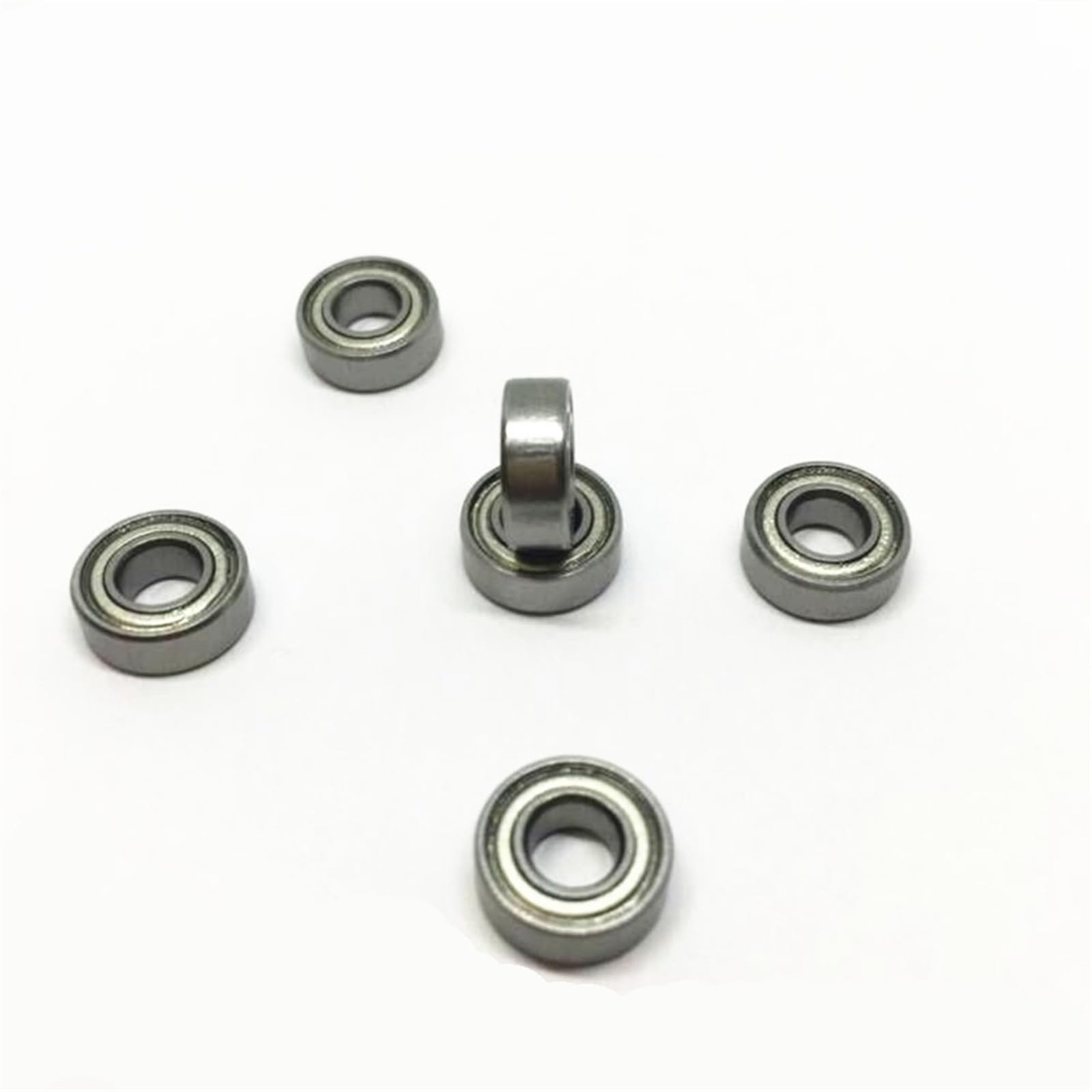 WEUSANXPL 10Pcs MR115ZZ MR115-2RS 5x11x4 mm Deep Groove Ball Bearing Miniature Bearing MR115Z MR115(Standard(2RS))