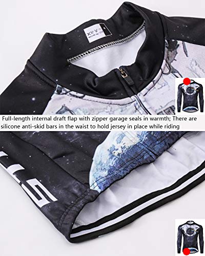 Chaqueta térmica de ciclismo para hombre talla L miniatura 4