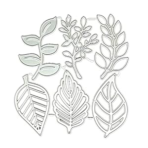 BABYVIVA Blätter Metall Stanzformen Scrapbooking