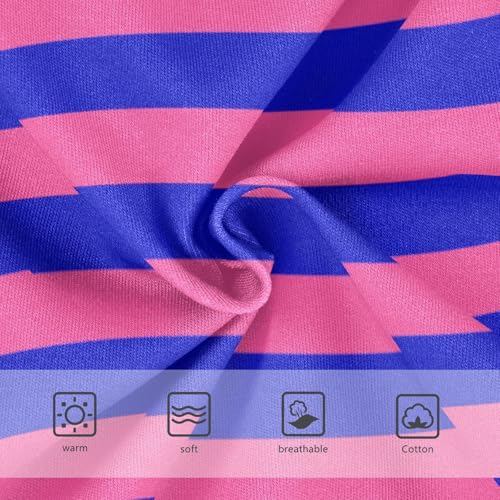 Dark Pink Navy Stripe Toddler Boy's Underwear 2T3