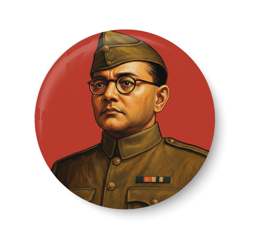 peacockride Netaji Subhas Chandra Bose I Nethaji I Leader of INA I Freedom Fighter I Pin Badge-picture-30