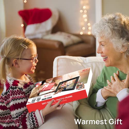 Frameo Digital Photo Frame, 10.1 Inch Wifi Digital Picture Frame With Ips Touch Screen, 16Gb Storage, Easy To Share Photos Or Videos Via Frameo App Auto-Rotate Black… #TOP5