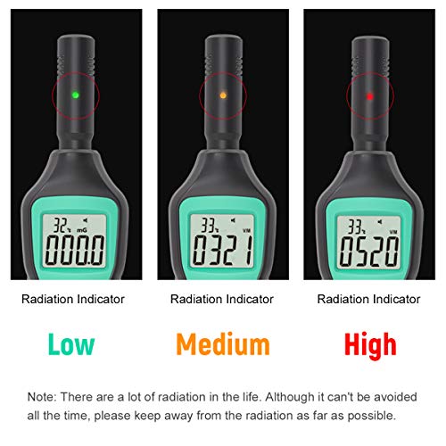Medidor EMF portátil para radiación electromagnética miniatura 3