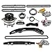 gaveming 130286KA0A VQ35DD Engine Timing Chain Kit with Water Pump Compatible with Nissan Pathfinder 3.5L V6 2017-2024 Fit for Infiniti QX60 3.5L V6 2017-2024 Replaces# 130286KA1B 150416KA0A