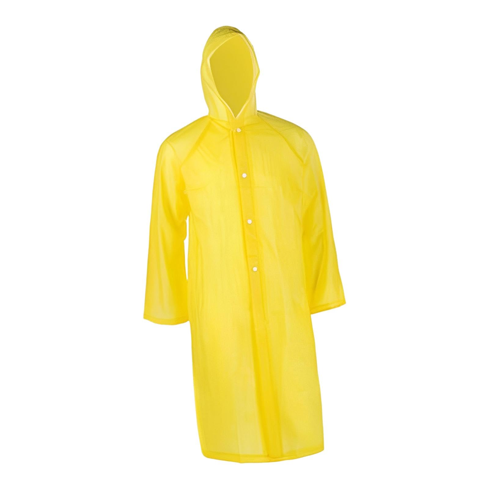 Merishopp Rain Jacket Portable Rainwear Long Raincoat for Cycling Climbing Backpacking | Clothing Shoes & Accessories | Womens Clothing | Coats & Jackets-image-36