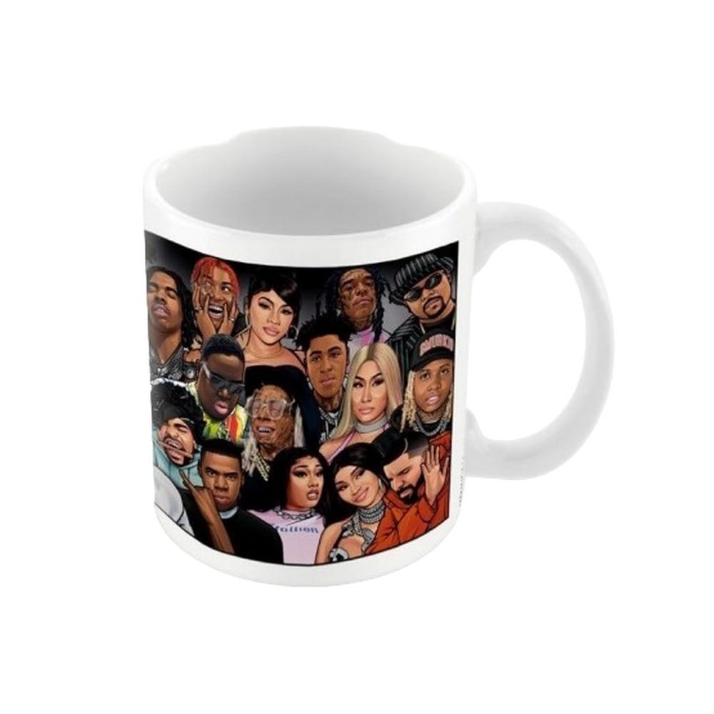 Pyramid International Hip Hop Icons 325ml Mug (One Size) (Multicoloured)