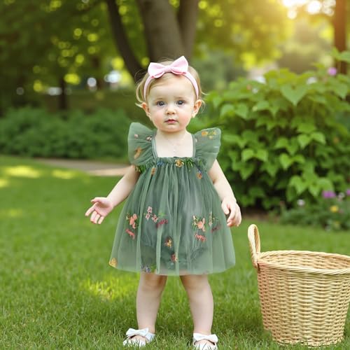 Butterfly Dress Toddler Baby Girls Fairy Tulle Tutu Summer Sleeveless Layered Butterfly Wing Prince Birthday Dress4