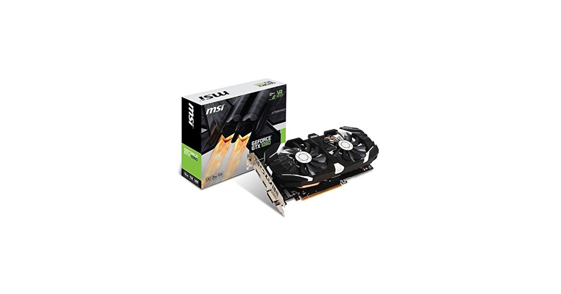 MSI GeForce GTX1060 3GB OC / ショートサイズ 訳あり MSI GeForce GTX1060 3GB OC / ショートサイズ 訳あり Amazon
