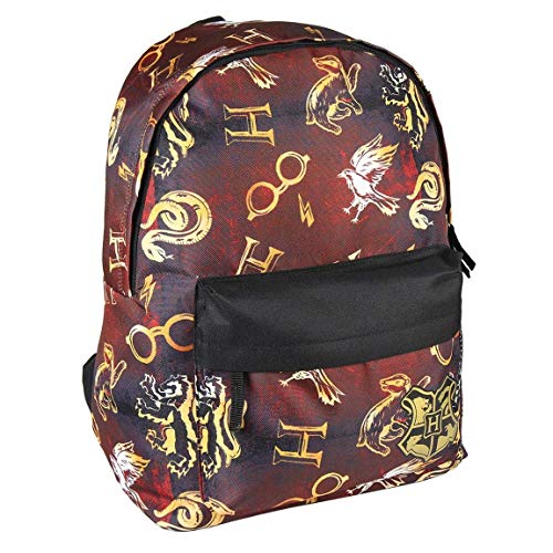 Cerdá: Mochila Escolar Harry Potter   Licencia Oficial de Warner Bros Studios