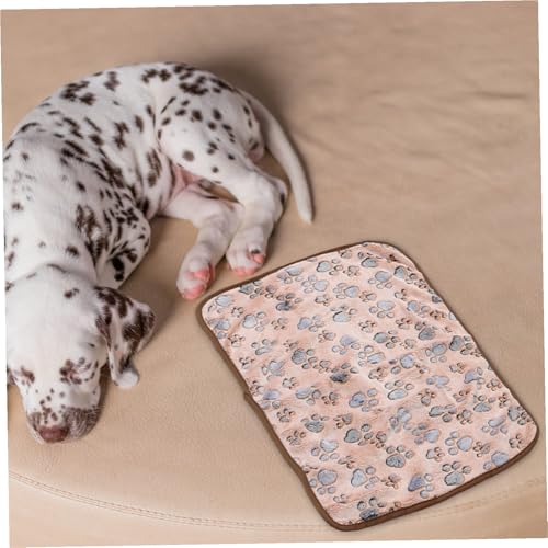 Luxshiny 11個 珊瑚?ペットマット 小動物用暖かい猫犬用快適な毛 寝心地良い保温パッド ケージ内省スペース設計全年齢対応