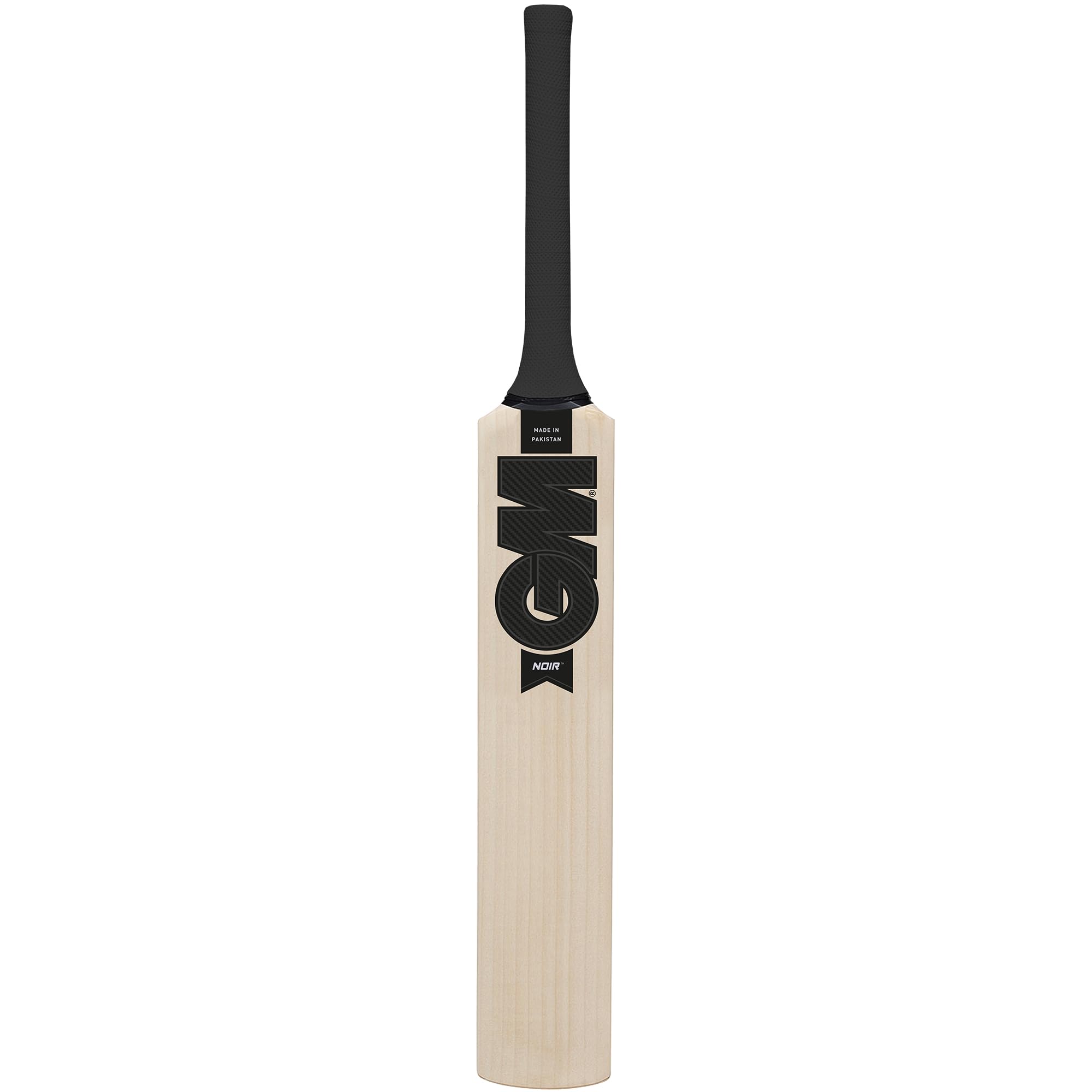 GM | Noir | Miniature Wooden Souvenir Mini Cricket Bat | Perfect for Player Autographs | 25 x 5.5 cm Face Area | 13 x 2.2 cm Handle | Gunn & Moore