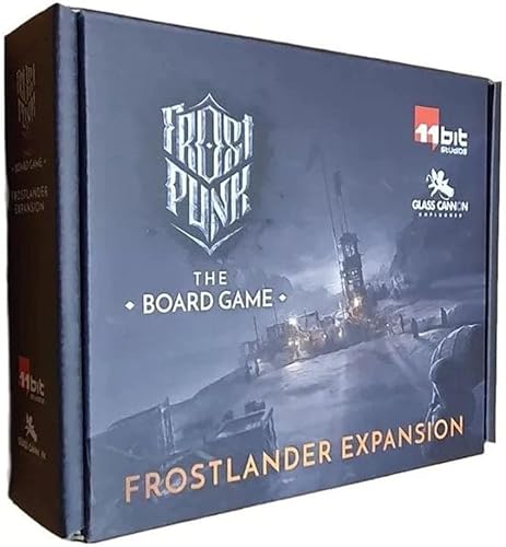 Frostpunk The Board Game Frostlander Expansion Juego de supervivencia posapocalíptico Juego de estrategia de ciencia ficción para adultos A
