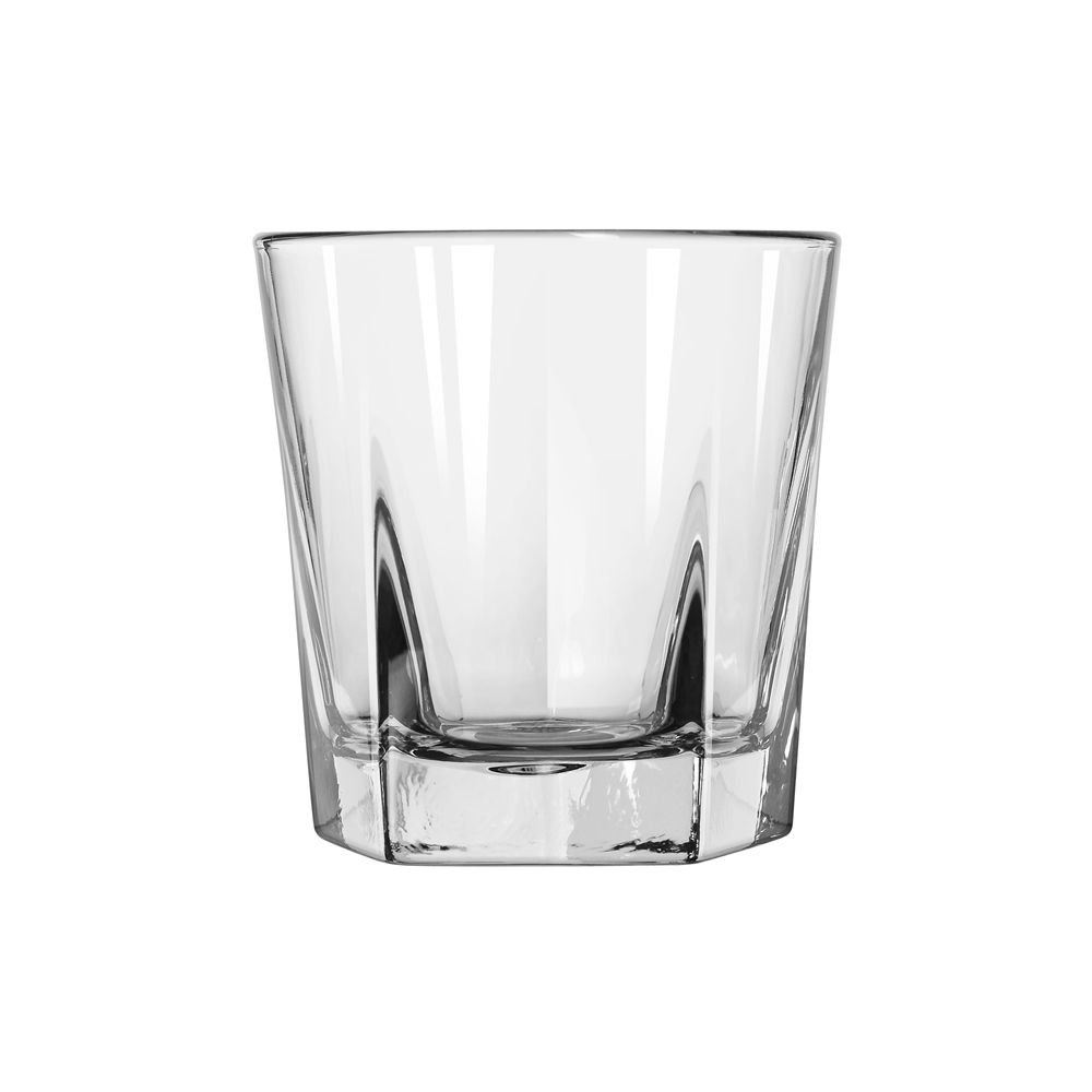 Glassware Inverness Double Old Fashioned Duratuff Glass by Libbey – Large, 12.5 fluid_ounces, Glass, Clear, Pack of 24