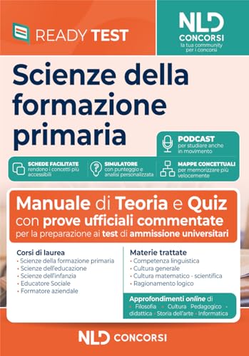 Scienze della Formazione Primaria. Teoria e quiz per la preparazione ai test di ammissione universitari. Con estensione online. Con simulatore online