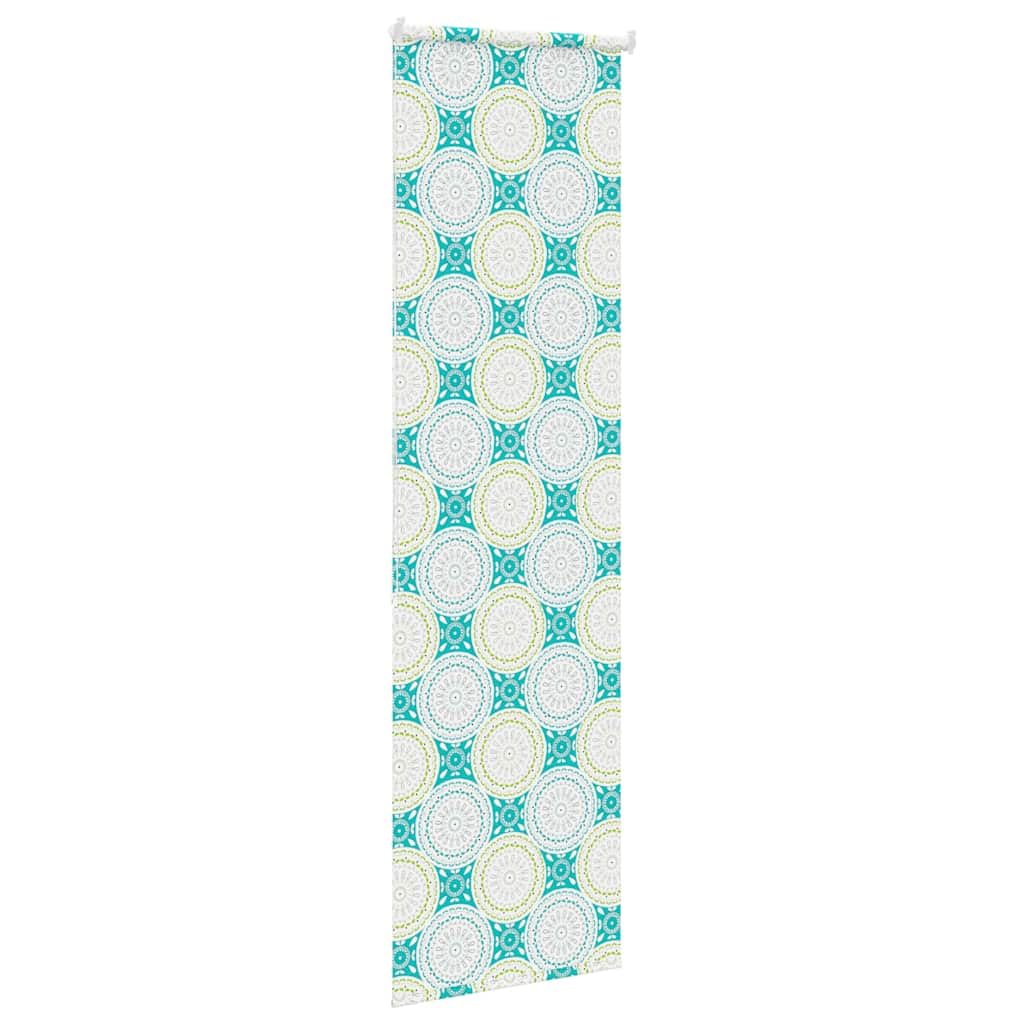 Cortina de ducha enrollable de 80 x 240 cm con tejido PEVA, impermeable, opaco y ahorra espacio, incluye accesorios de montaje, conector de cadena, montaje versátil para baño y ventana