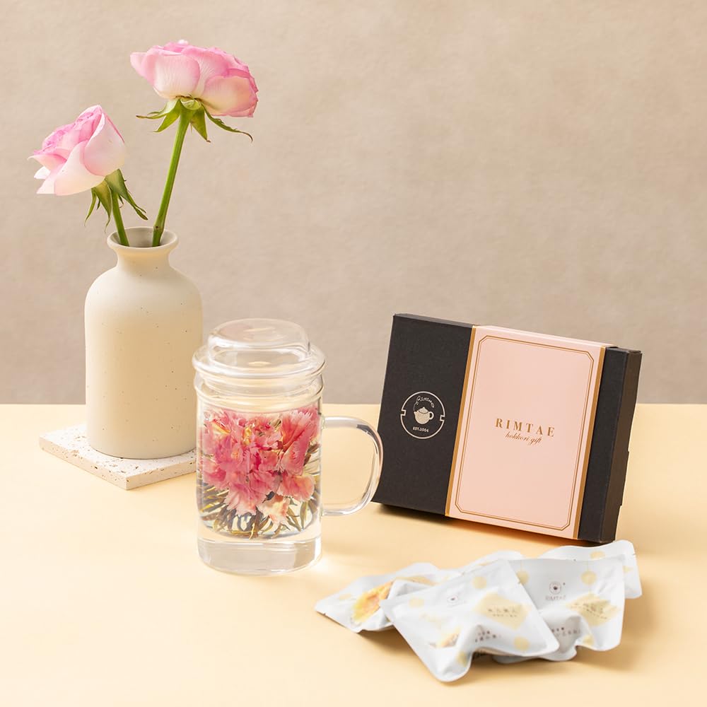 Amazon.co.jp: RIMTAE ギフト 工芸茶 花咲くお茶 花茶5種 中国茶