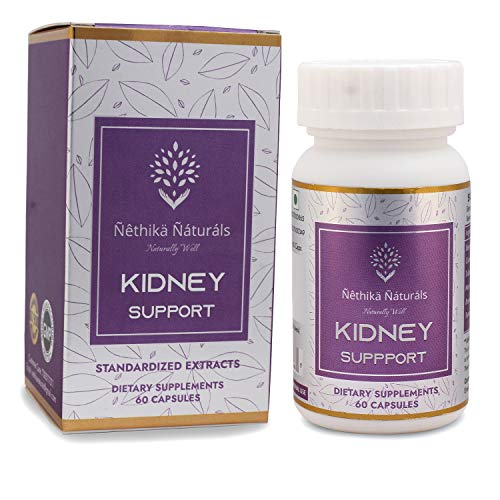 Nethika Naturals Kidney Support Supplement (Gokhru Punarnava Pashanbheda Varuna) Natural Kidney Cleanse & Detox Health Supplement Improves Kidney Function Naturally, 60 Capsules-Pack of 1 Nethika Naturals Kidney Support Supplement (Gokhru Punarnava Pashanbheda Varuna) Natural Kidney Cleanse & Detox Health Supplement Improves Kidney Function Naturally, 60 Capsules-Pack of 1
