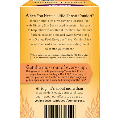 Yogi YOGI-2604635 Tea - Throat Comfort thumb #1