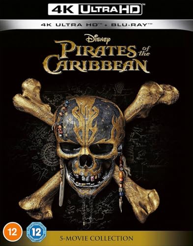 Image of Pirates of the Caribbean: 5-movie Collection (Special Bonus Features / 10-Disc Box Set) [4K UHD + Blu-ray] [Region Free]