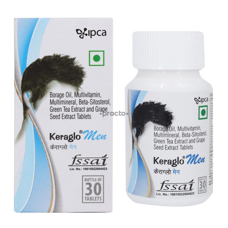 IPCA New Keraglo Men Natural Extract (30 Tablets) (B0CNS41SSR) Amazon Price History, Amazon Price Tracker
