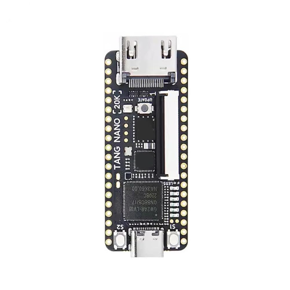 Scheda di Sviluppo Linux Nano 20K FPGA RISCV con Schermo LCD da 4,3 Pollici, Kit e Lettore per Giochi retrò
