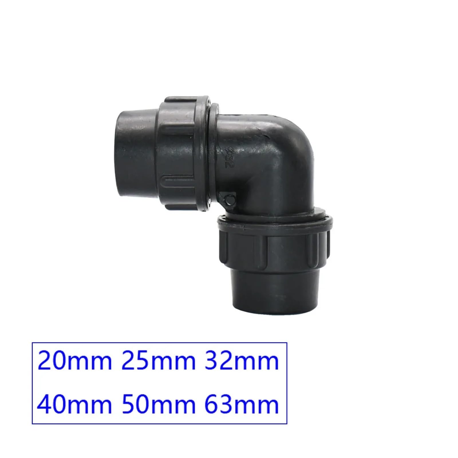 Raccordi per Tubi di irrigazione, Raccordi rapidi for Tubi in PE for Flessibili in Ottone da 20-63 mm for irrigazione Giardino