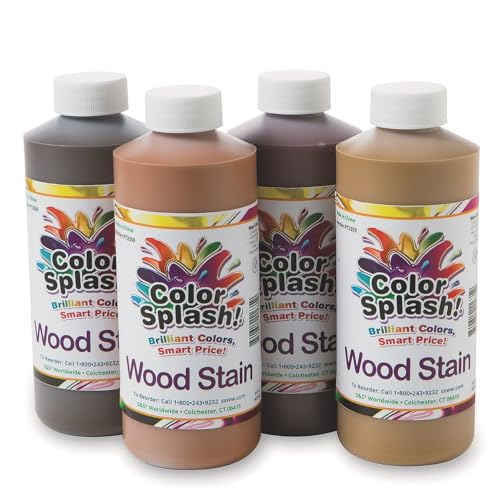 Color Splash! Gel-Based Wood Stain, 16-oz. (Pack of 4)