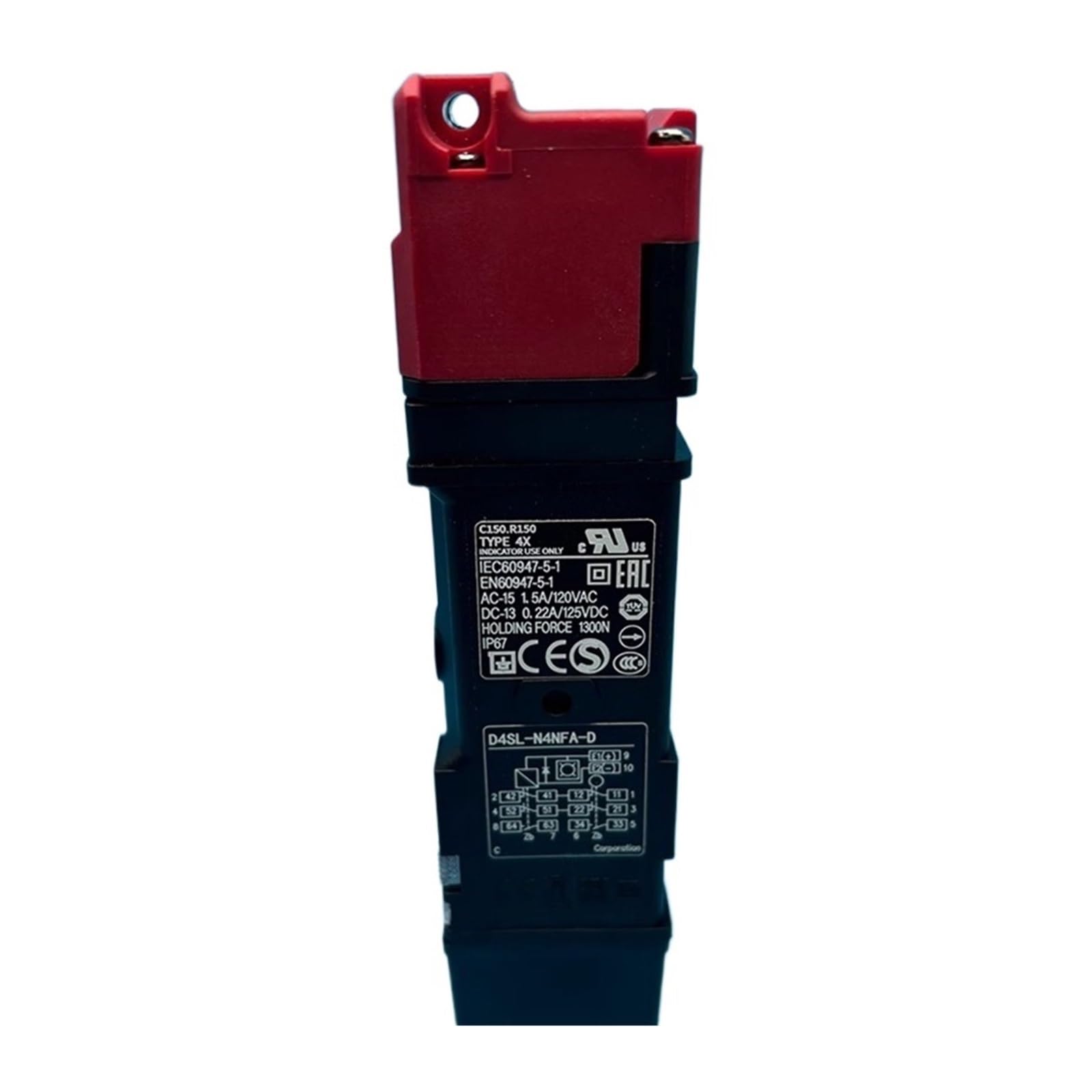 CXFCIHFT D4SL-N2NFA-D/N2FA-D/N4EFG-D/N2AFG/N4DFA-D Electromagnetic Lock Door Switch(D4SL-N2AFA-N)
