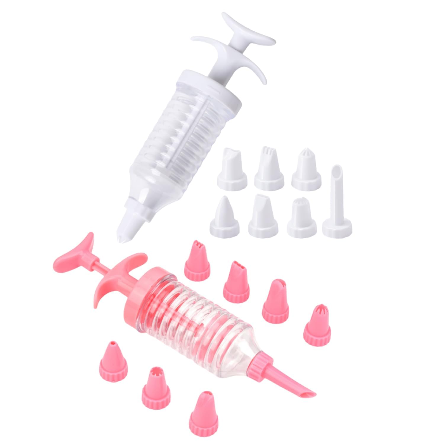 Cake Decorating Gun, Cupcake Icing Piping Kit, Cupcake Injector/Decorating Icing Set, Cake Decorating Kit with 8 Piping Tips