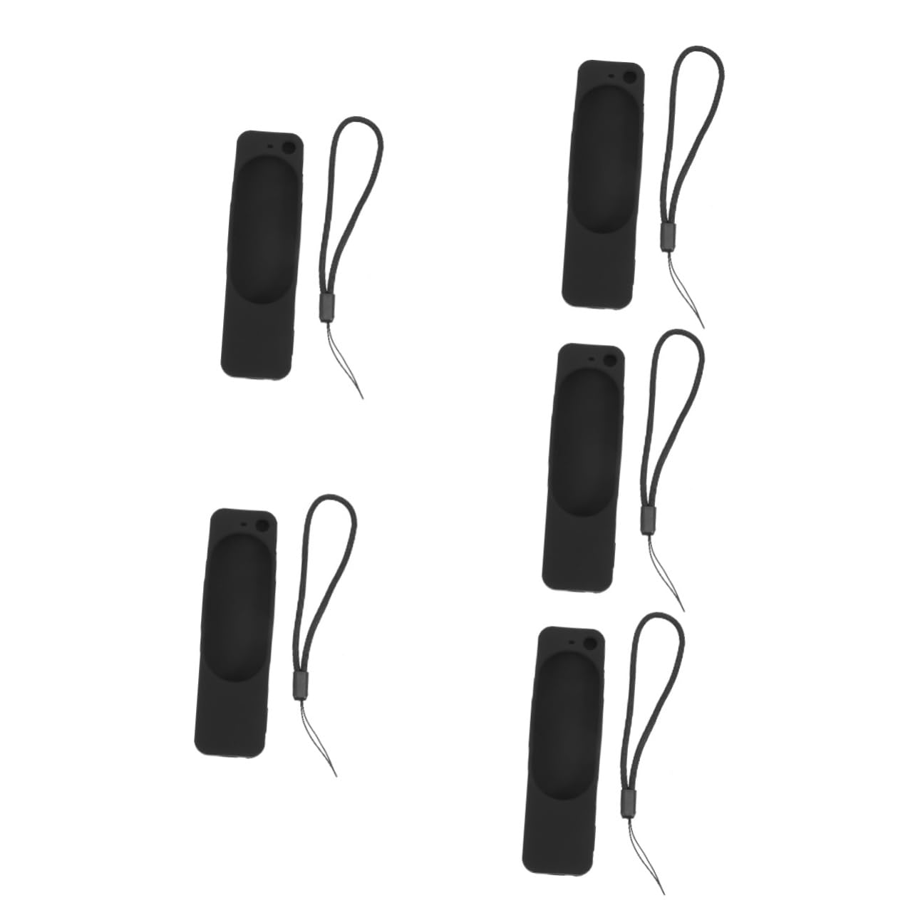 UKCOCO 5pezzi Custodia Protettiva Con Cinturino Compatibile Per Telecomando Tv Resistente Agli Urti Antiscivolo Facile Da Installare Protezione Completa Da Graffi e Polvere