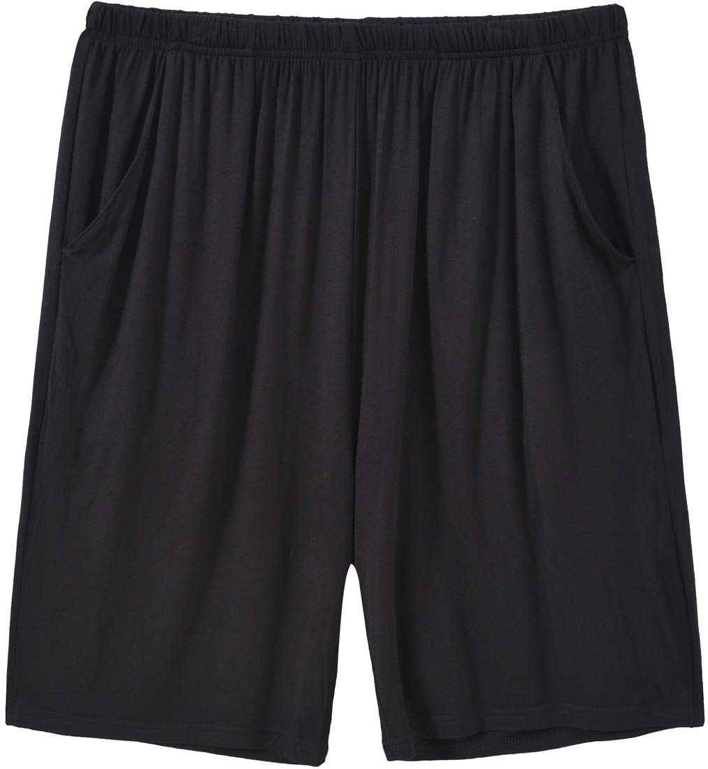 MoFiz Hombre Pantalones de Pijama Suave Modal Pantalón Largo y Corto Shorts