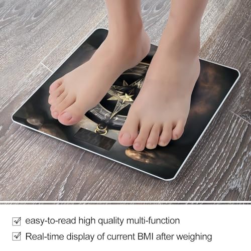 Báscula digital de baño con pantalla LCD y vidrio templado miniatura 5