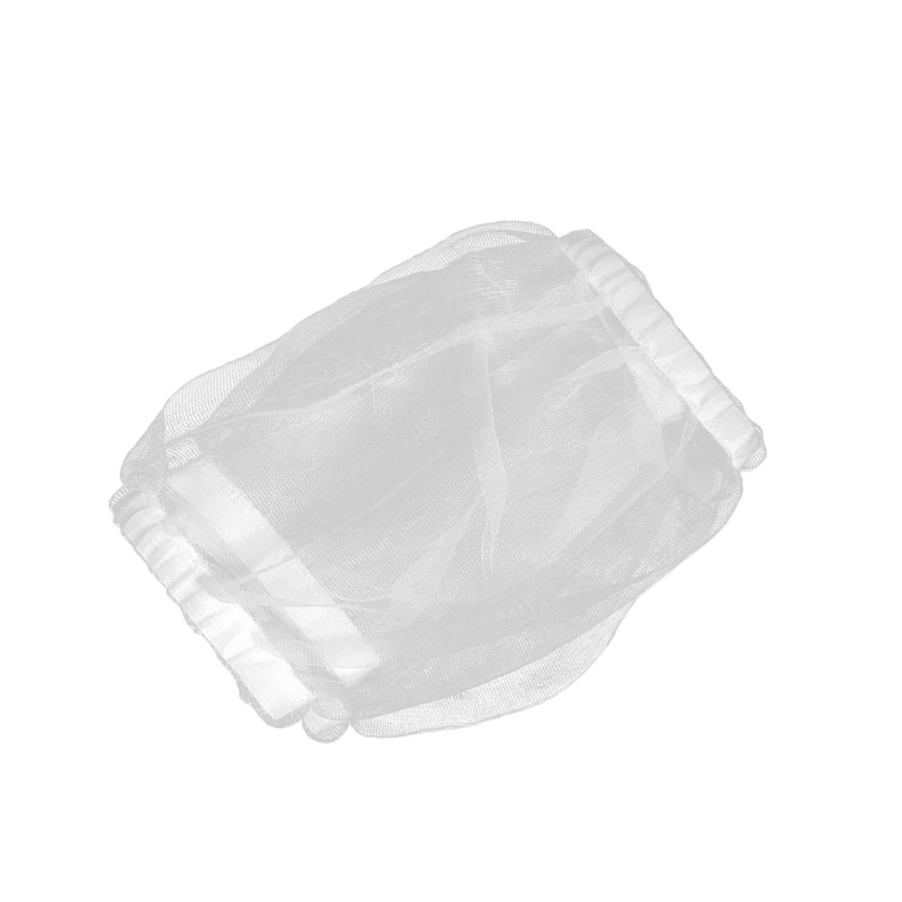 VICASKY 1pc Bird Cage Bird Cage Accessories Supplies Mesh Cover White