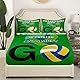 Volleyball-Bettwäsche-Set mit Sportmotiv, für Kinder, Jungen, Mädchen, Volleyball-Bettwäsche, Spannbetttuch, Ballspiele, Gelb, Blau, Grün, Bettbezug, Zimmer, 3-teiliges Doppelbett-Größe