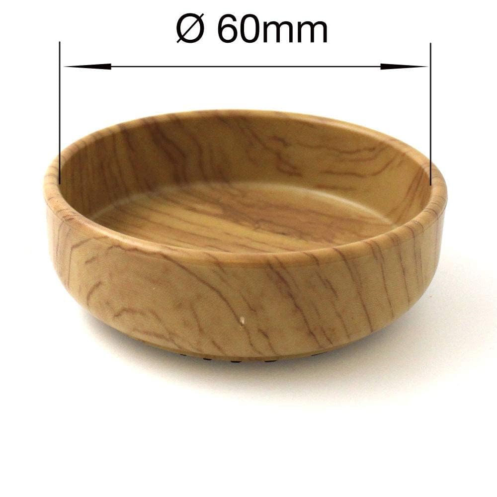 Lifeswonderful Posavasos Para Ruedas De Muebles - 4 Unidades Efecto Madera Con Base Antideslizante (60 Mm)