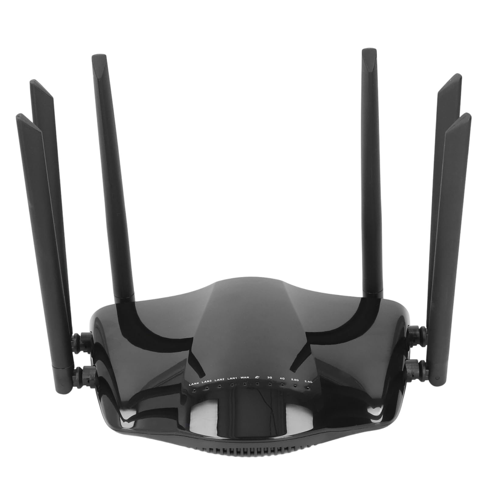 Modem Routeur 4G LTE débloqué Double Bande avec Emplacement pour Carte SIM, 6 Antennes, Routeur Cellulaire WiFi Double Bande 2,4 G 5G Gigabit 4G B1 B3 B5 B7 B8 FDD (EU)