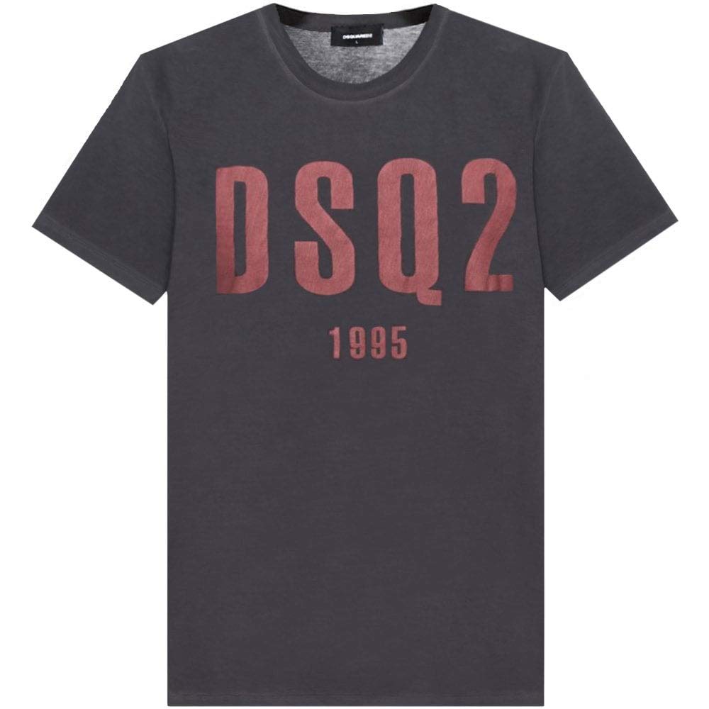 DSquaredDSQUARED2 DSquared2 1995 Print Jersey T-Shirt Verde Uomo
