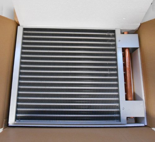 14x14 Water to Air Heat Exchanger Hot Water Coil Outdoor Wood Furnace