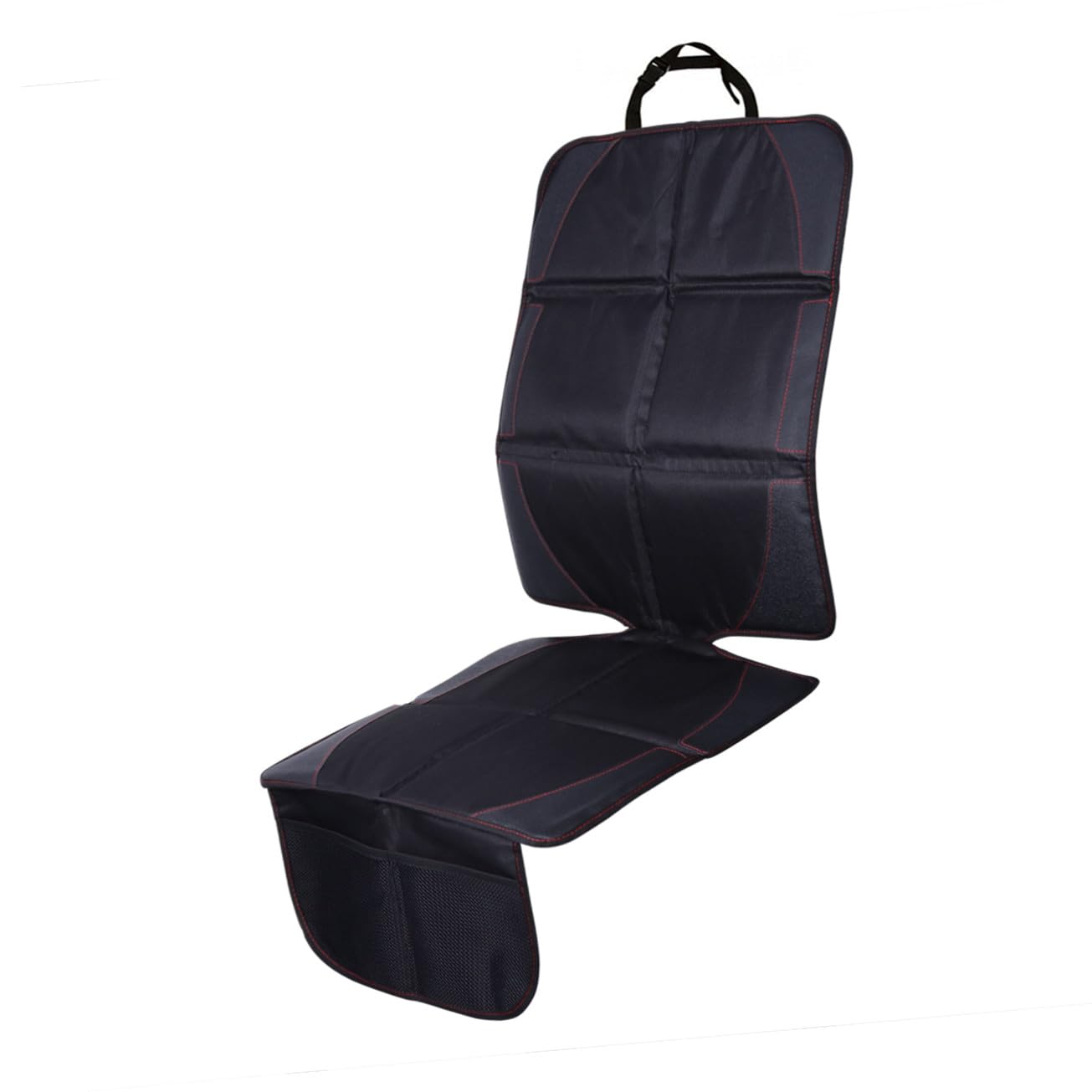 Protection siège auto confortable avec poches de rangement pour chiens et enfants
