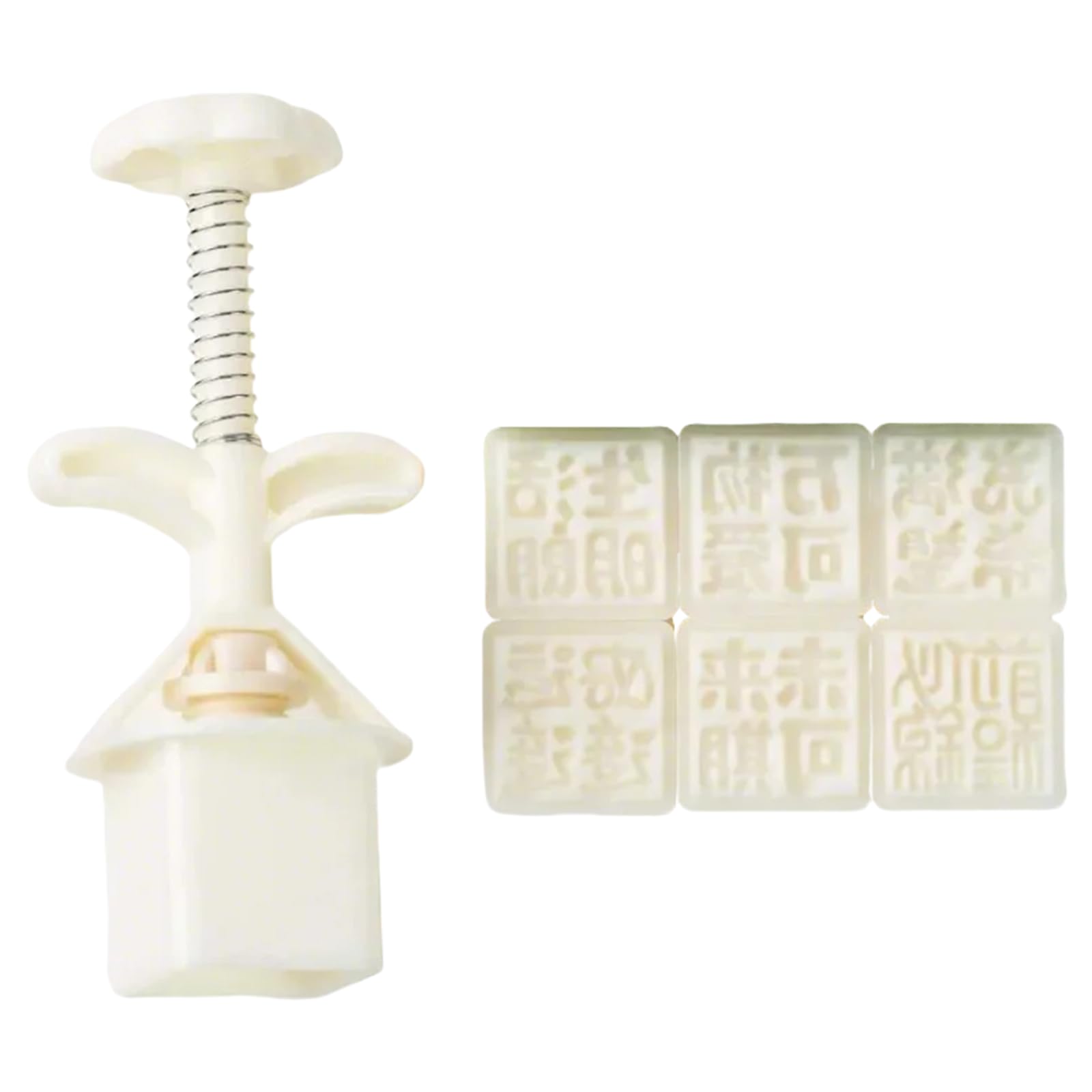 Nucelit Food Safe Cakes Molds Stable 6 Stamp Cakes Molds Set for Pastries Making and Autumn Festival Celebration Autumn Festival