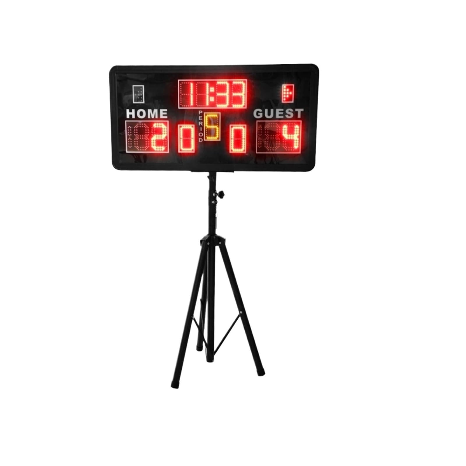 Timer na Siłownię, Elektroniczna Tablica Wyników LED Z Pilotem | Do Koszykówki, Baseballu, Piłki Nożnej, Tenisa