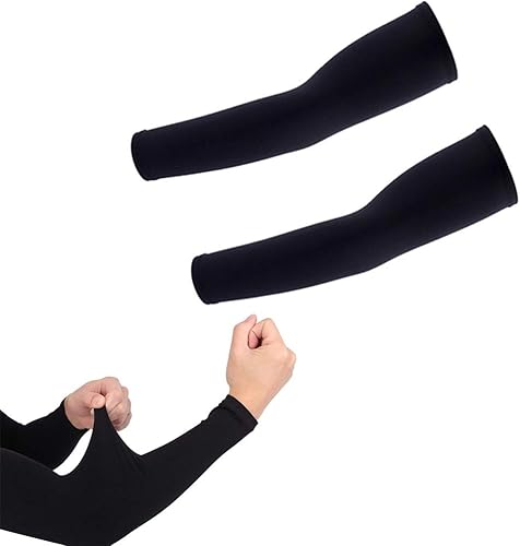 Miniatura 3 de TOPLOR Mangas de compresión con protección solar UV - Fútbol Baloncesto Golf Enfriamiento Brazo Mangas de Tatuaje